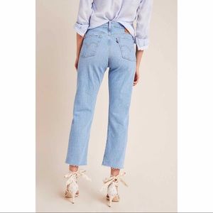 Levi's Wedgie Ultra High-Rise Straight Jeans
